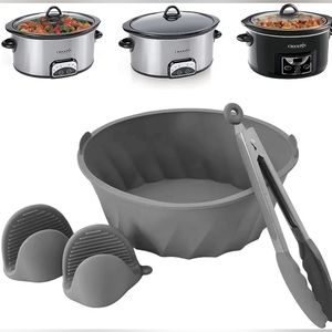 Lionsden Silicone Crockpot Liner | 6 QT Crock Pot Liners, Slow Cooker Liners